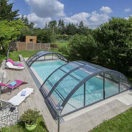 Au Coeur Du Bien Etre, Chambre D'Hotes Avec Piscine Chauffee Et Couverte, Spa, Sauna, Massages Monteaux ภายนอก รูปภาพ